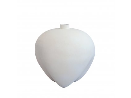 213015 Sumo Vase Big Bone White 3 White Packshot