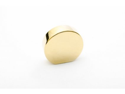 globe 20 knob polished brass