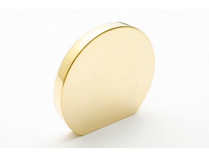 globe 50 knob polished brass
