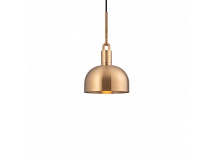 Forked Lighting Pendant Medium Brass Shade v1 Web