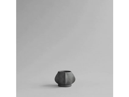 8787 1 arket plant pot petit dark grey