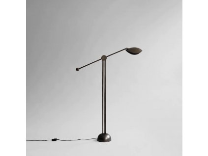 8829 8 stingray floor lamp bronze