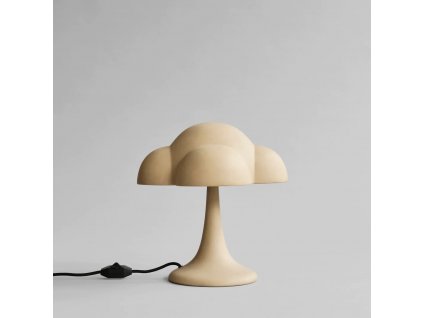8838 4 fungus table lamp sand