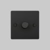 2. 1G Dimmer Front Black
