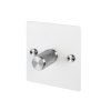 Toggles Dimmers Side Cut Outs 0005s 0000 1G White Steel