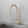 BP Tap Cross Pullout Brass