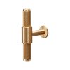 hardware T bar brass