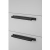 PULL BAR PLATE / BLACK (Velikostt M - 300 mm)