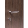 Maniglia Nuda mod. Pure con nottolino Cromo satinato