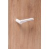 Maniglia Nuda mod. Wind Bianco Monviso
