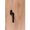 Maniglia Nuda mod. Atlanta per finestraWINDOW 4 movimenti slim Nero Etna