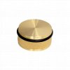 1.B+P Door Stop Floor Brass