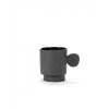 _MUG (8ks) (Barva - varianty Tmavě šedá, Materiályy Keramika)