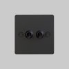 2. 2G Toggle Switch Front Black