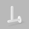 pebble reserve toiletrulleholder hvid 450x450
