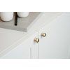 interior bubble knob brushed brass 1