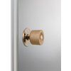BP ROW Cast RDK 052250 Door Knob Brass A2 Trim V1