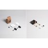 Buster+Punch Dimmer 2G White Dimmer knobs 2G Brass
