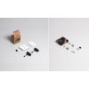 Buster+Punch Dimmer 2G White Dimmer knobs 2G Steel