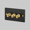 1. 3G Dimmer Black Brass