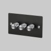 1. 3G Dimmer Black Steel