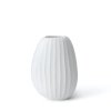 organic vase opal white 2