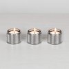 2. BusterPunch Tealight Candle Holders Set of 3 Steel Front on scaled