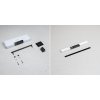 B+P Pull Bar Linear Unboxing Medium Black Plate