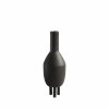 011280 Duck Vase, Slim Coffee White Packshot