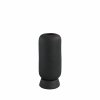 111039 Kabin Vase, Small Black White Packshot