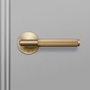ROW Door handle Linear Brass A2 Web Square