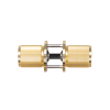 Door Knob Fixed+ROW Linear Front Brass side