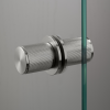 Door knob Fixed Linear Double sided Steel shift