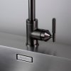 BP Tap Linear Detail Gun Metal Web Square