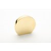 globe 35 knob polished brass
