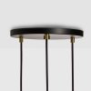 BRASS TRIPLE PENDANT