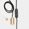 BRASS PLUG-IN PENDANT