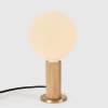 KNUCKLE TABLE LAMP OAK