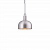Forked Lighting Pendant Medium Steel Shade Web