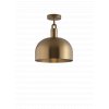 Forked lighting Ceiling Brass Large Shade