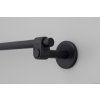 BP Cast Towel Rail Black Detail