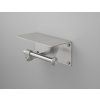 BP Cast Toilet Roll Holder Shelf Steel A2