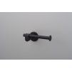BP Cast Toilet Roll Holder Black A2