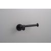 BP Cast Toilet Roll Holder Black A1