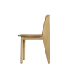 Brutus Slim Dining Chair Natural OAK
