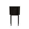 253073 Brutus Slim Dining Chair Coffee Black Oak 3 White Packshot