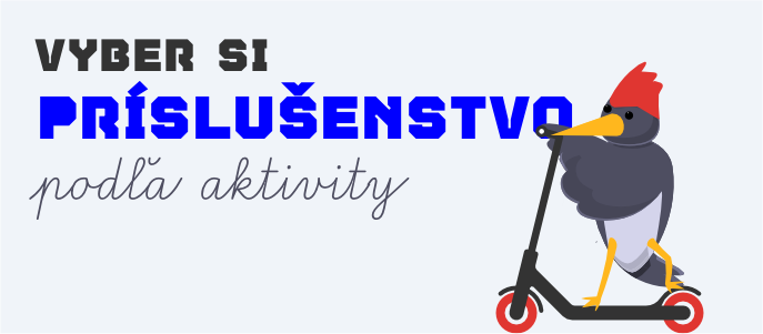 Príslušenstvo podľa aktivity