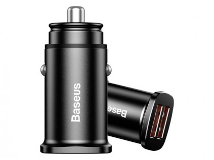 slo pl Baseus QC 2x USB 30W ultrarychla autonabijacka cierna 33882 1 (1)