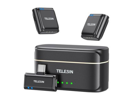 slo pm Bezdrotovy mikrofon TELESIN powerbanka pre telefony USB C 53582 1
