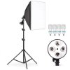 Softbox so 4 žiarovkami a statívom 3 800x800